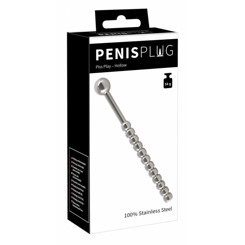 Уретральний стимулятор 13,6 см Penis Plug, метал - Зображення 1
