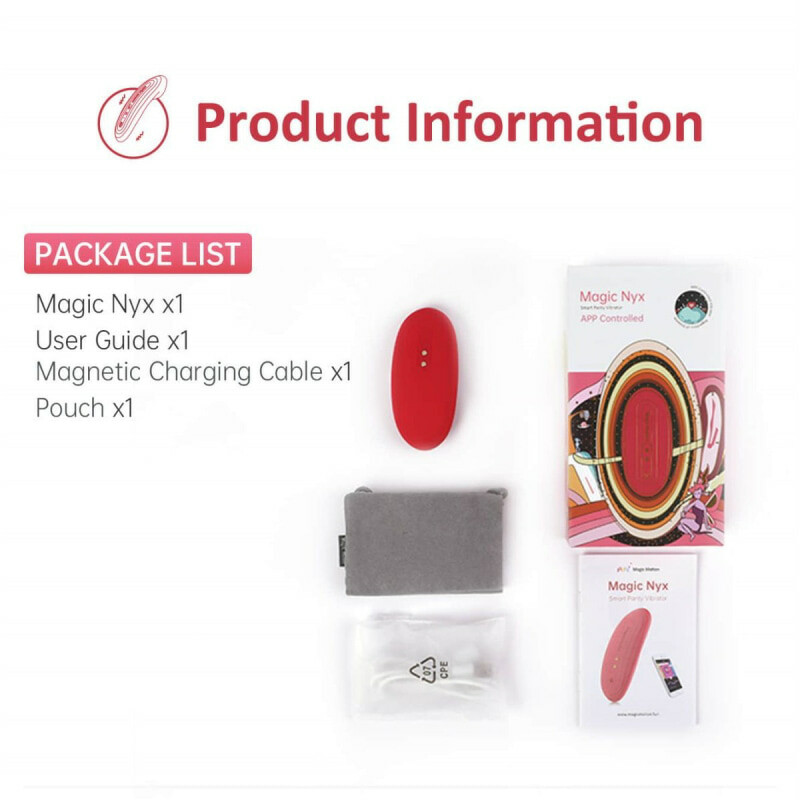 Вібратор для трусиків з розумним годинником Magic Nyx Smart Panty Vibrator - Изображение 6