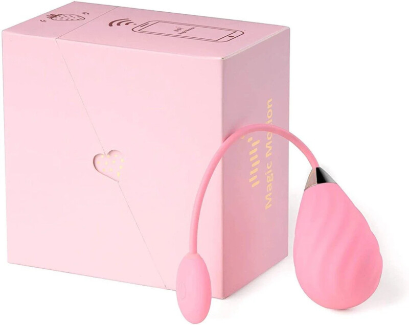 Віброяйце з підключенням до додатку Magic Motion рожеве, 19 х 3.4 см - Изображение 6
