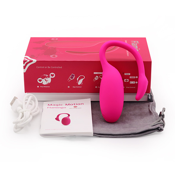 Віброяйце смарт на дистанційному керуванні Magic Motion Flamingo Wearable Vibrator - Изображение 5