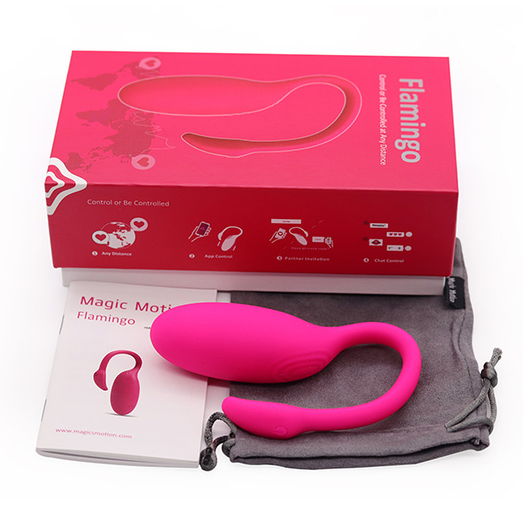 Віброяйце смарт на дистанційному керуванні Magic Motion Flamingo Wearable Vibrator - Изображение 6