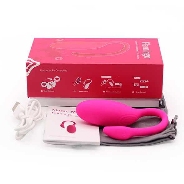 Віброяйце смарт на дистанційному керуванні Magic Motion Flamingo Wearable Vibrator - Изображение 7