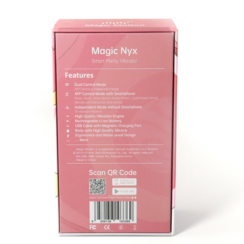 Вібратор для трусиків з розумним годинником Magic Nyx Smart Panty Vibrator - Изображение 4