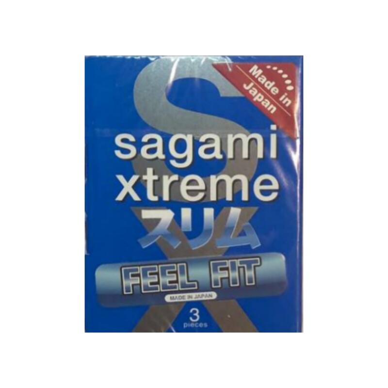 Презервативи латексні Sagami Xtreme Feel Fit, 3 шт
