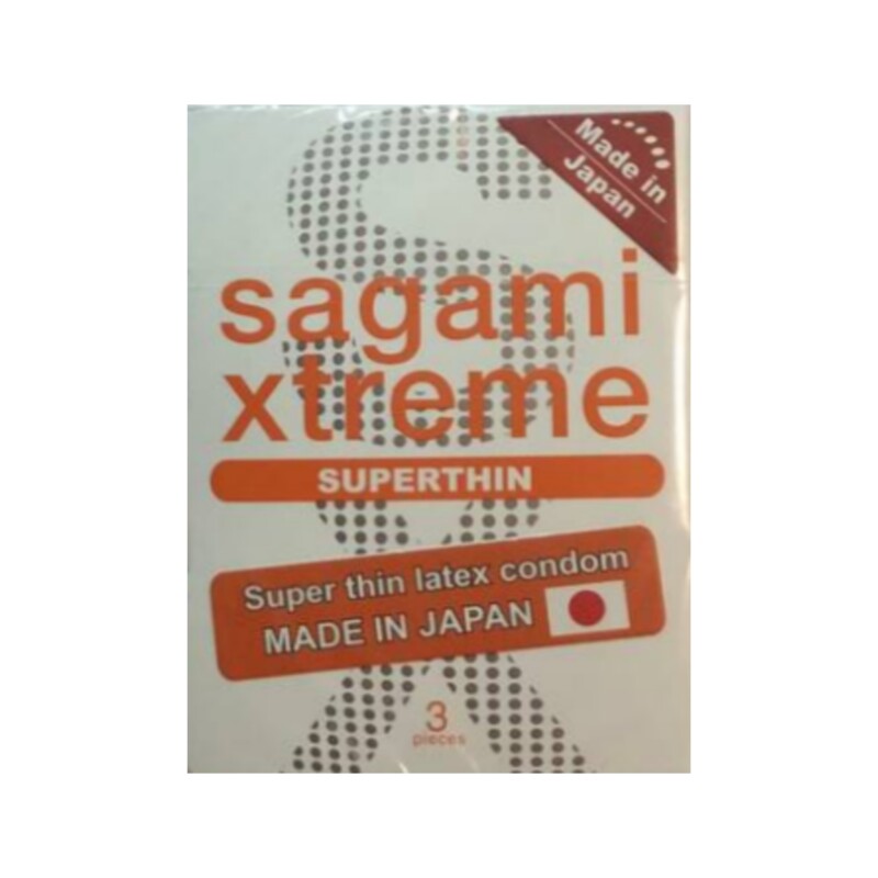 Презервативи латексні Sagami Xtreme Superthin, 3 шт