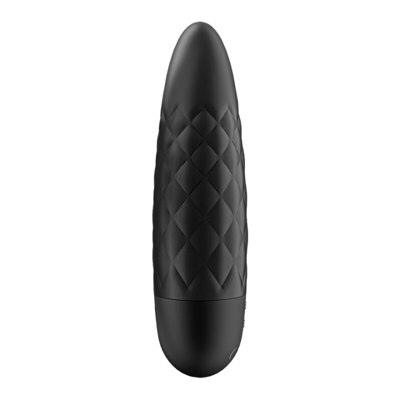 Віброкуля Satisfyer Ultra Power Bullet 5 рельєфна, чорна, 9.6 х 2.6 см - Зображення 2