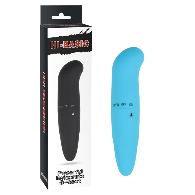 Вібратор для точки G Chisa Powerful Invigorate G-Spot, блакитний, 12 х 2.5 см - Зображення 1