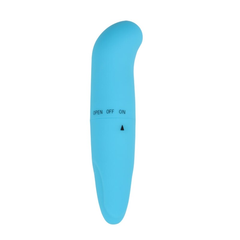 Вібратор для точки G Chisa Powerful Invigorate G-Spot, блакитний, 12 х 2.5 см