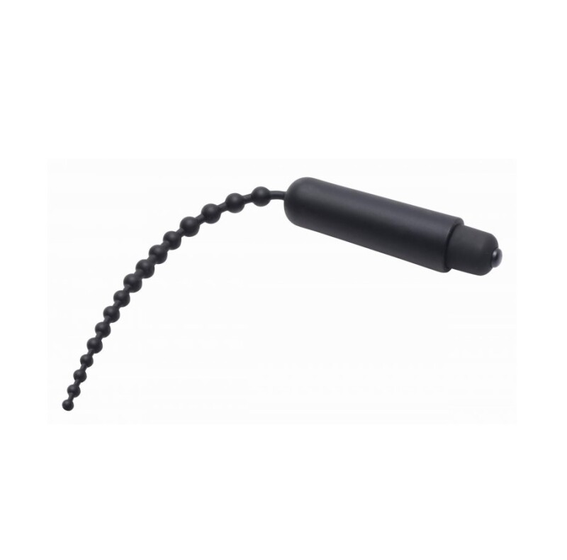 Вібратор для уретри Dark Rod Sounding Dilator - Black - Изображение 3