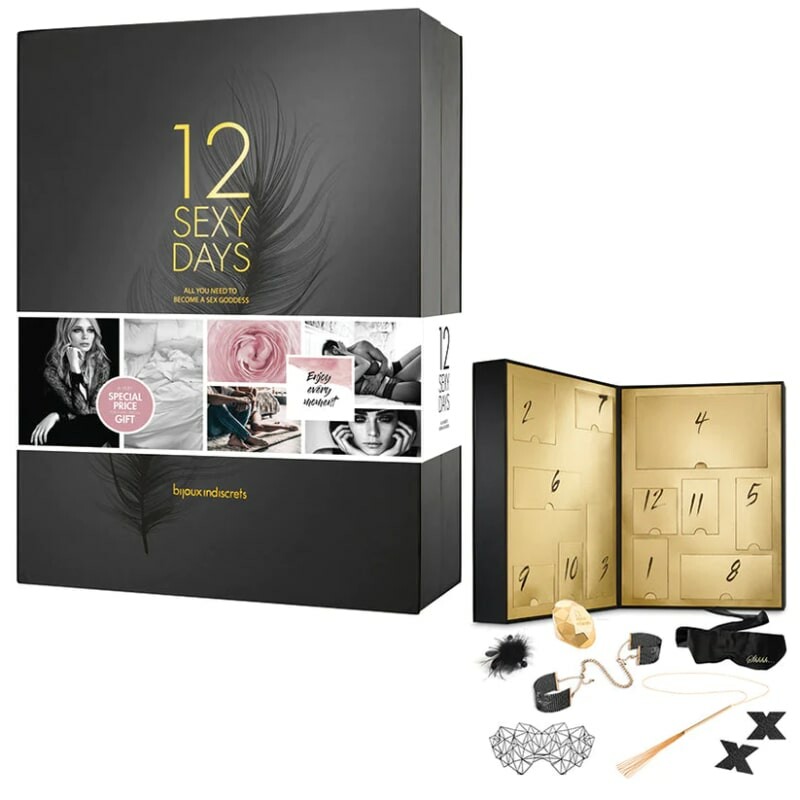 Набір адвент-календар 12 SEXY DAYS Bijoux Indiscrets БДСМ атрибутів та аксесуарів - Изображение 2