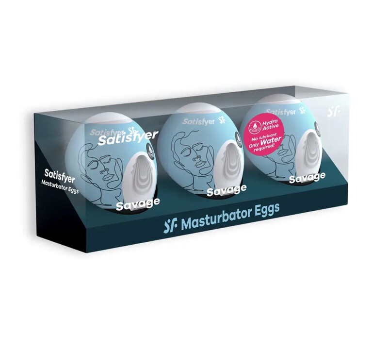 Мастурбатор, що самозмащується Masturbator Egg Savage - Изображение 5