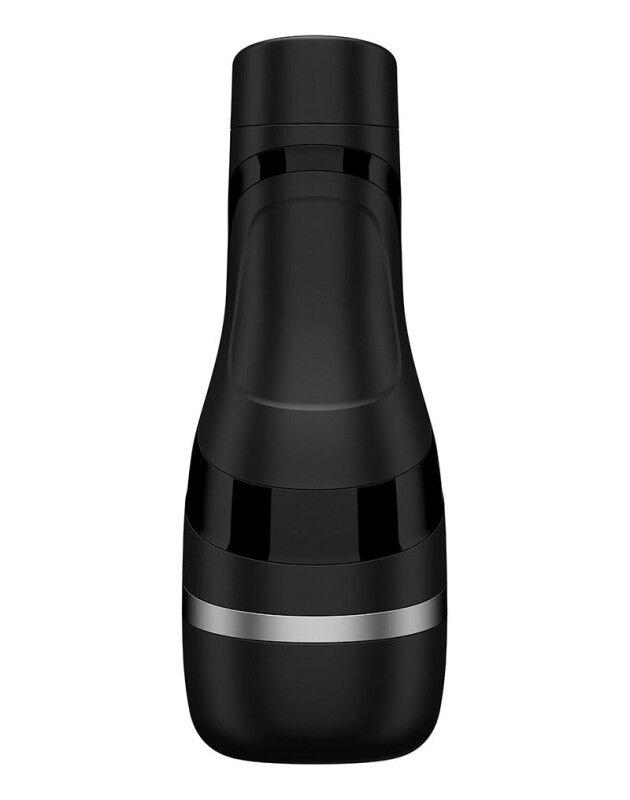Мастурбатор хай-тек в колбі Satisfyer чорний, 25.8 х 9.6 см - Изображение 5