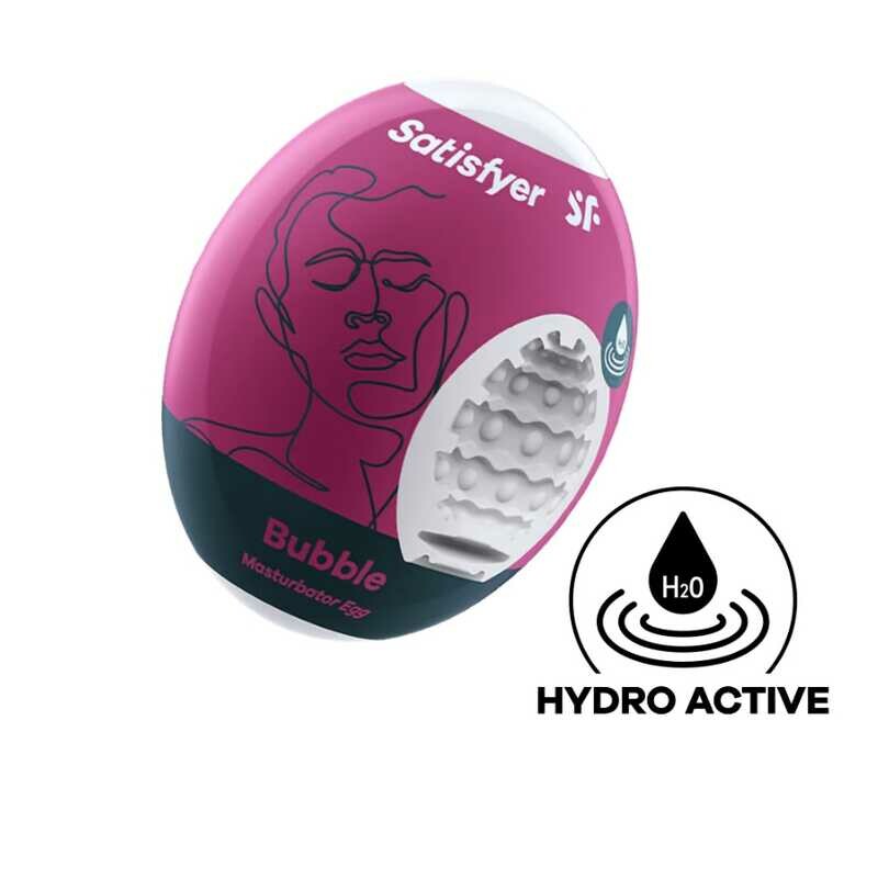 Мастурбатор, що самозмащується Masturbator Egg Bubble - Зображення 4