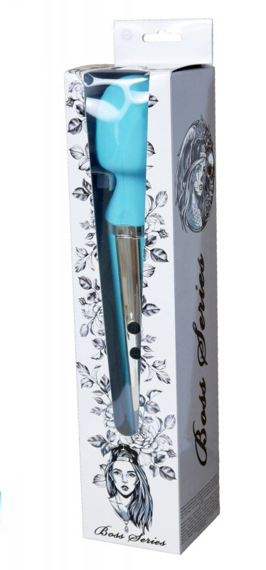Вібромасажер Massager Genius, блакитний, 31 х 6 см - Зображення 2