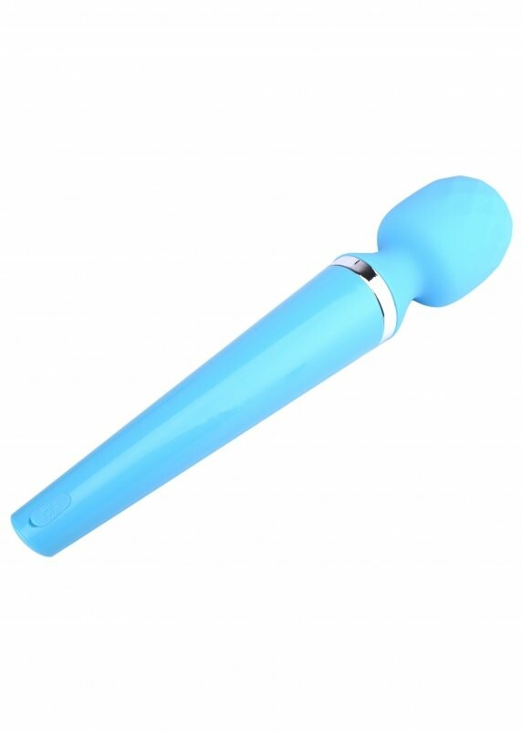 Вібромасажер Massager Genius, блакитний, 31 х 6 см - Зображення 4