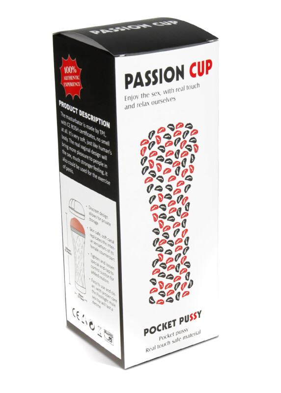 Мастурбатор кібершкіра у колбі вагіна Passion Cup - Изображение 1