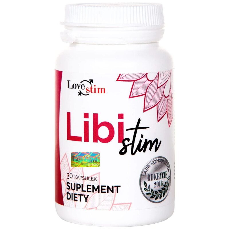 Пігулки для посилення лібідо LoveStim Suplement diety LibiStim, 30 шт