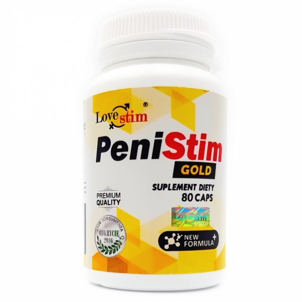 Пігулки для покращення потенції та ерекції PeniStim Gold, 80 шт.