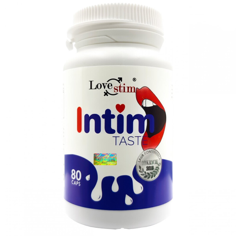 Таблетки для покращення смаку та запаху сперми LoveStim INTIM TASTE, 80 шт