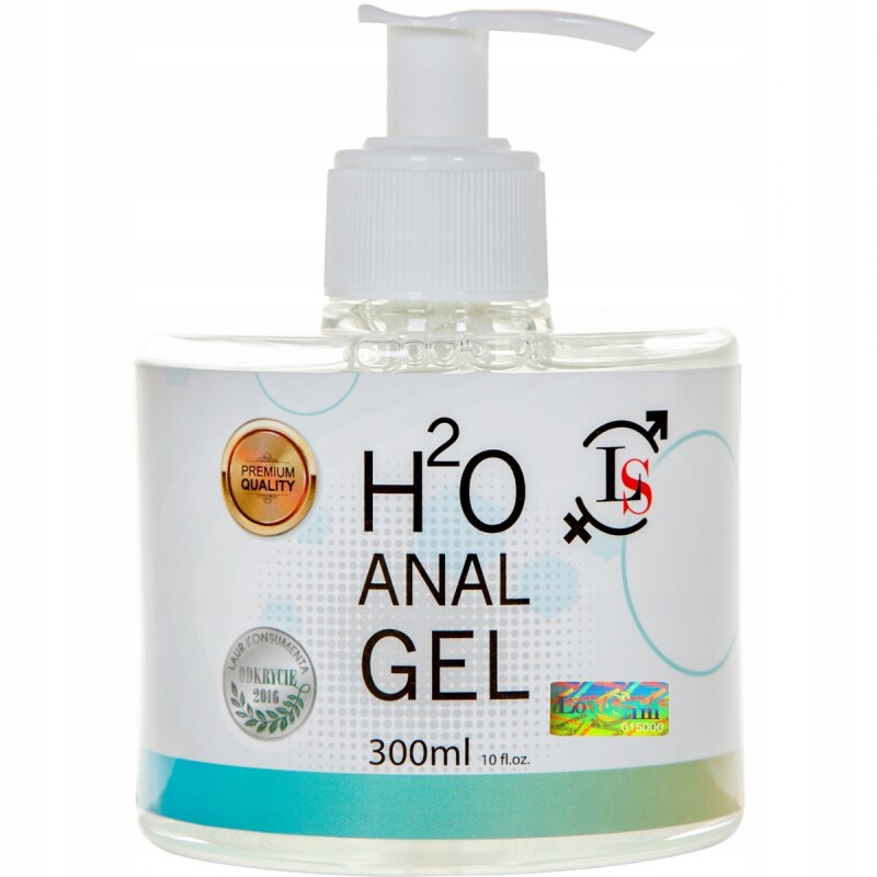 Лубрикант для анального сексу, 300 мл, LoveStim H2O Anal Gel на водній основі