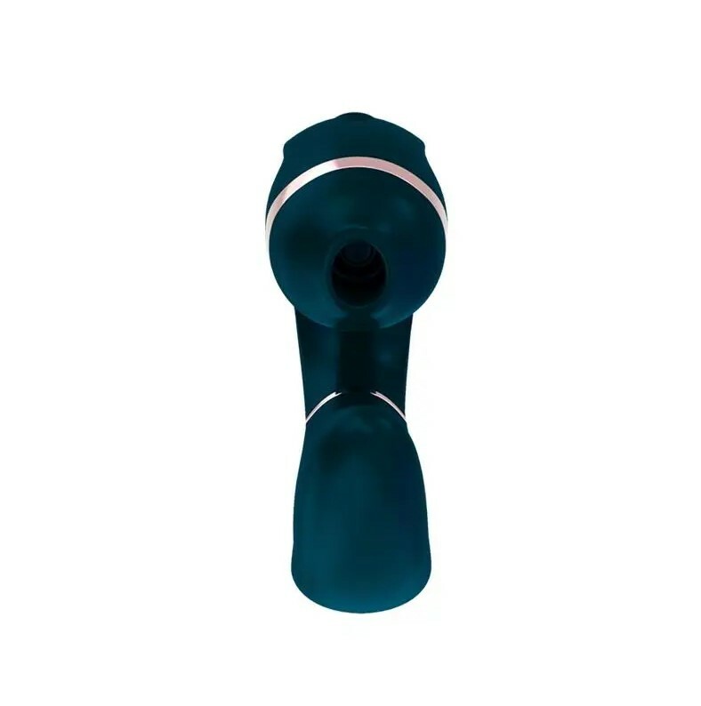 Стимулятор клітора та точки G Adrien Lastic My-G із силікону, зелений, 17.4 см x 4.3 см - Зображення 2