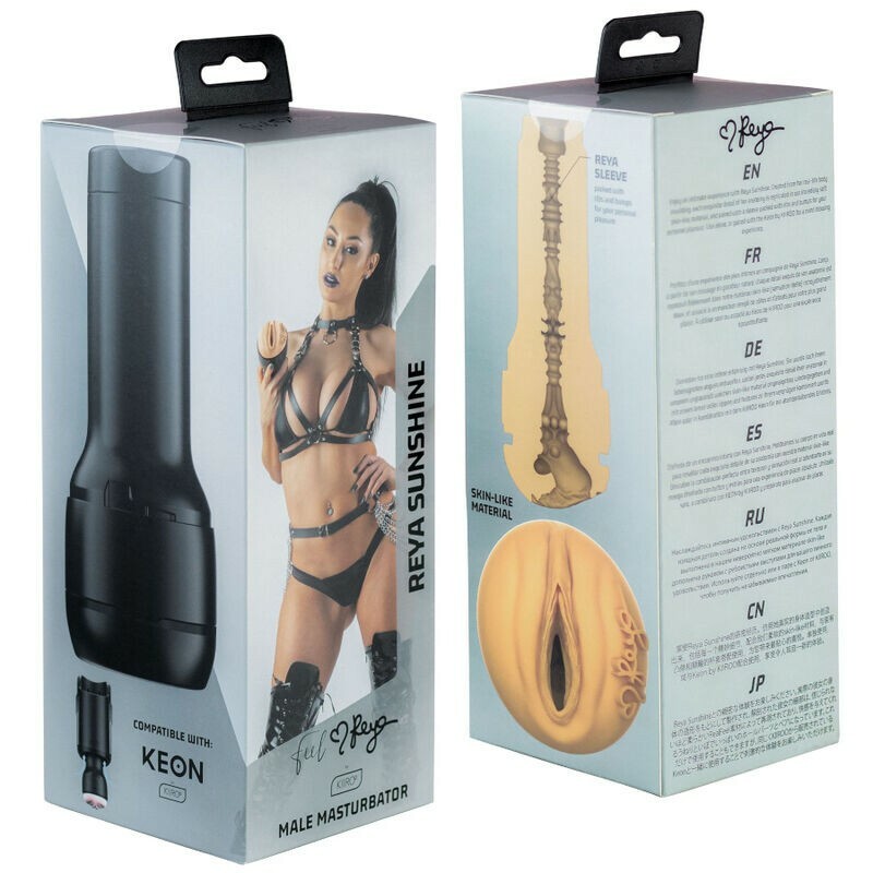 Мастурбатор-вагіна Kiiroo Feel Reya Sunshine By Kiiroo Stars Collection, 22 см х 8.4 см