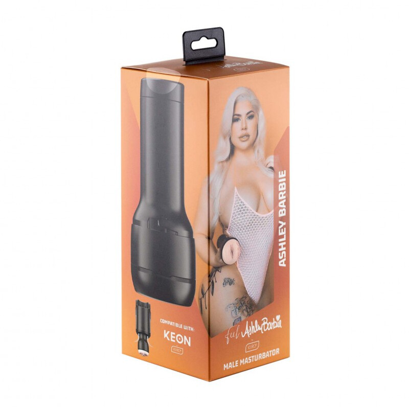 Мастурбатор реалістичний Feel Ashley Barbie by KIIROO Stars Collection Srokers у колбі - Зображення 5