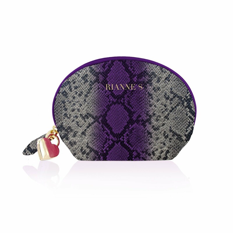Вібратор для точки G Rianne S у сумочці, рожевий, 14 см х 3.5 см - Зображення 2