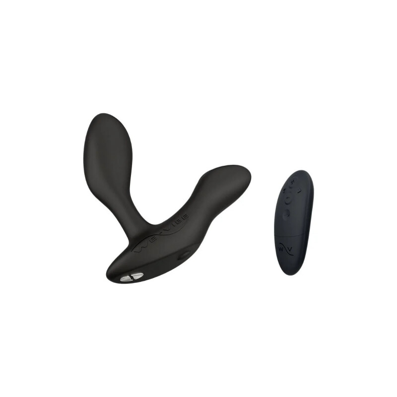 Масажер простати смарт Vector+ Charcoal від We-Vibe (Вівайб) чорний, 10.6 х 3 см - Зображення 3