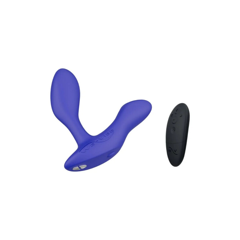 Масажер простати смарт Vector+ Royal Blue від We-Vibe (Вівайб) синій, 10.6 х 3 см - Изображение 6