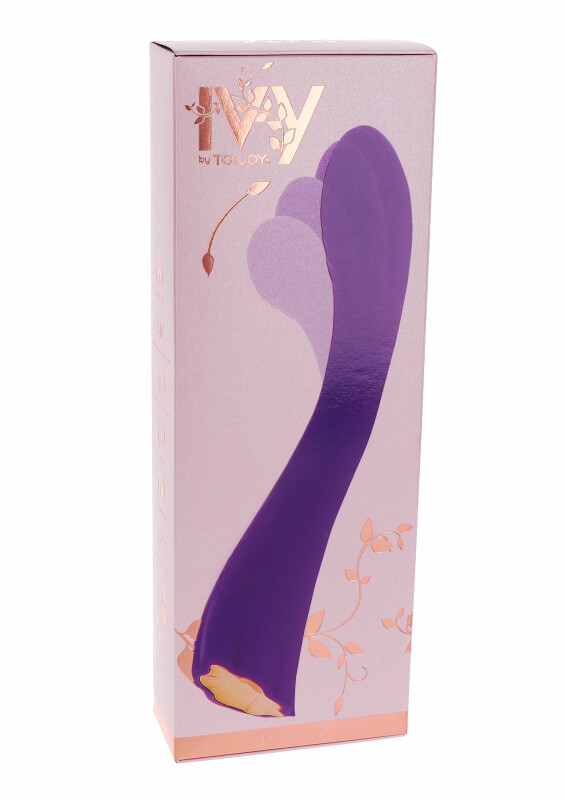 Вібратор для точки G Dahlia Toy Joy, фіолетовий, 23 х 3.5 см - Изображение 1