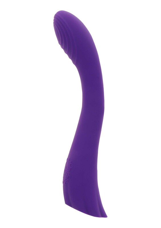 Вібратор для точки G Dahlia Toy Joy, фіолетовий, 23 х 3.5 см - Изображение 2