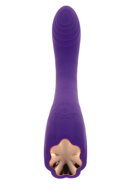 Вібратор для точки G Dahlia Toy Joy, фіолетовий, 23 х 3.5 см - Изображение 4