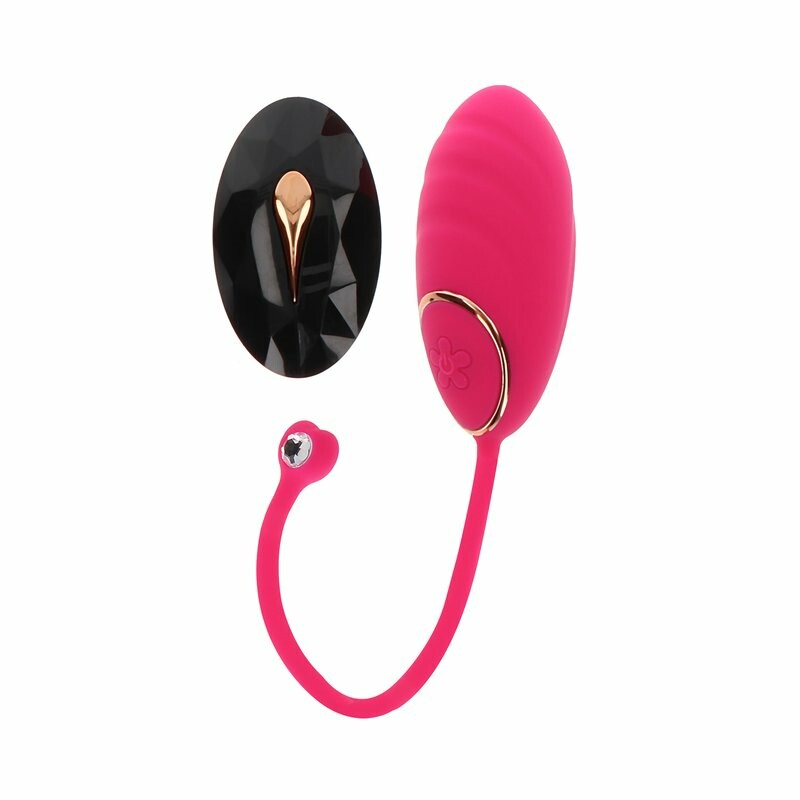 Віброяйце з пультом дистанційного керування Toy Joy, рожеве, 7.5 х 3.3 см