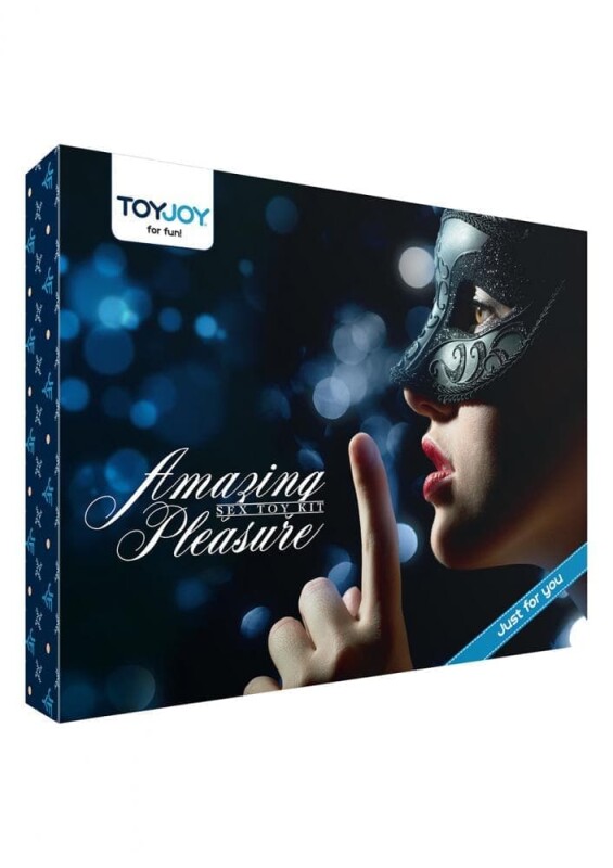 Набір секс-іграшок та БДСМ атрибутів TOY JOY 10 предметів, чорний - Зображення 1