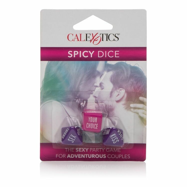 Еротична гра для пари California Exotic, 3 кубики - Зображення 1