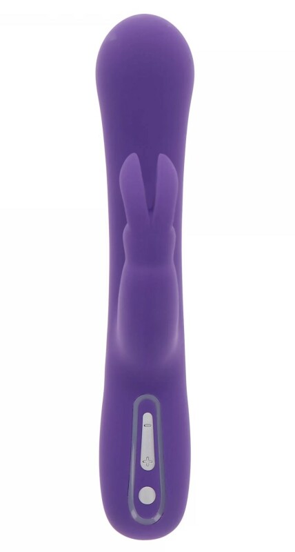 Вібратор-кролик Toy Joy, фіолетовий, 21.5 х 4 см - Зображення 3