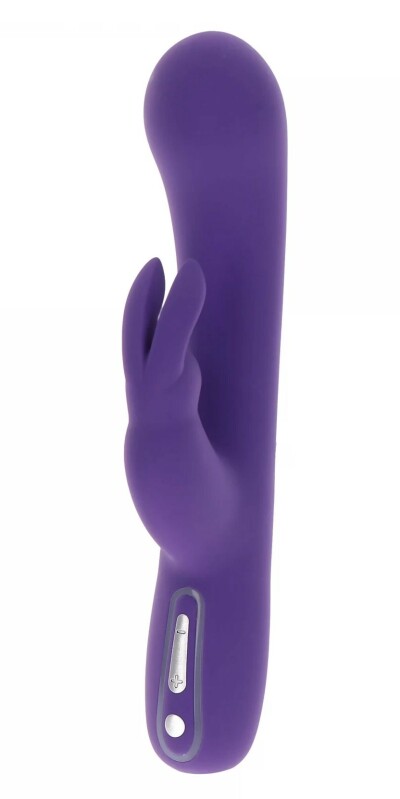 Вібратор-кролик Toy Joy, фіолетовий, 21.5 х 4 см - Зображення 2