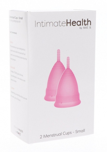 Менструальні чаші Mae B Menstrual Cups 2 шт, розмір S, 25 мл