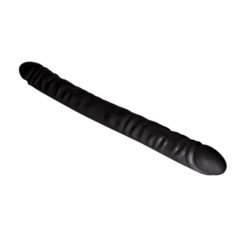 Фалоімітатор подвійний реалістичний California Exotic Novelties чорний, 46 х 4 см - Зображення 3