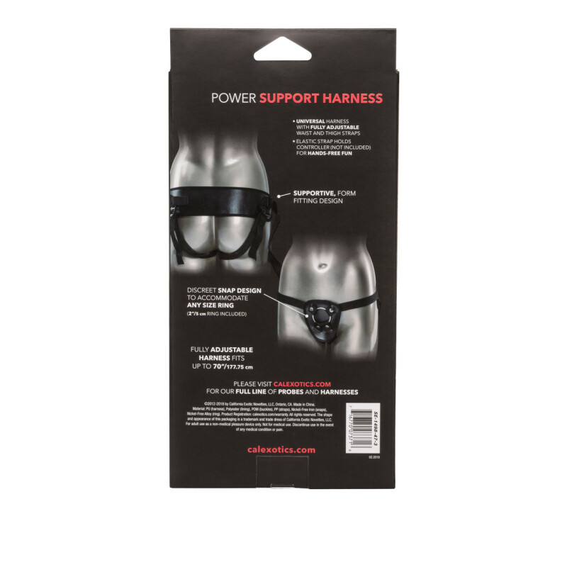 Трусики для страпону з кільцевим кріпленням California Exotic Novelties чорні - Зображення 3