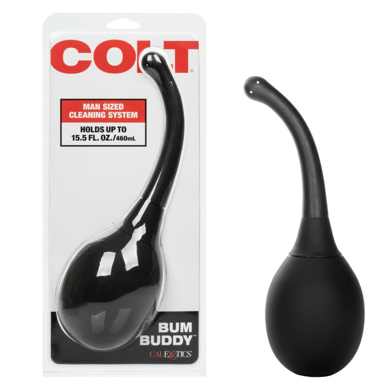 Анальний душ COLT Bum Buddy на 465 мл, чорного кольору