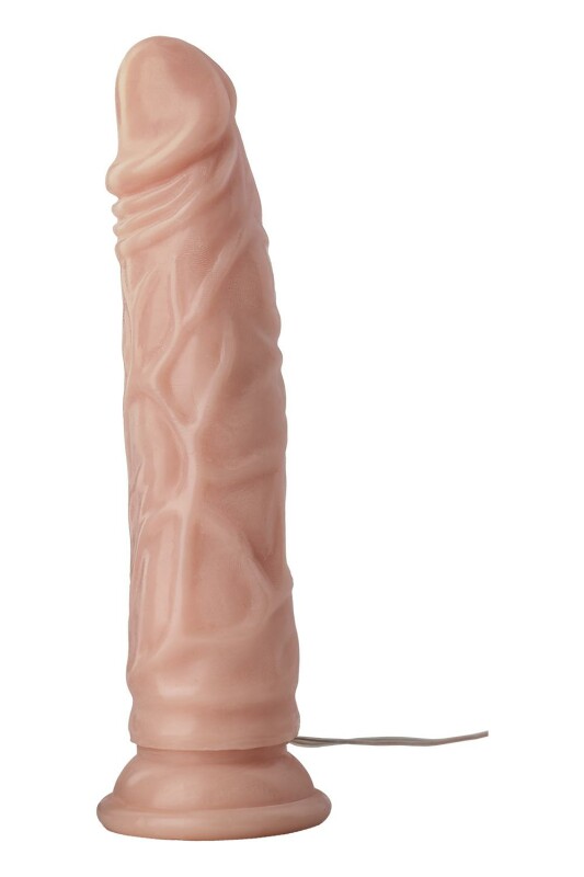 Вібратор на присосці з пультом керування MR.DIXX LOVELY LORD 8,5' VIBRATING DILDO - Зображення 2