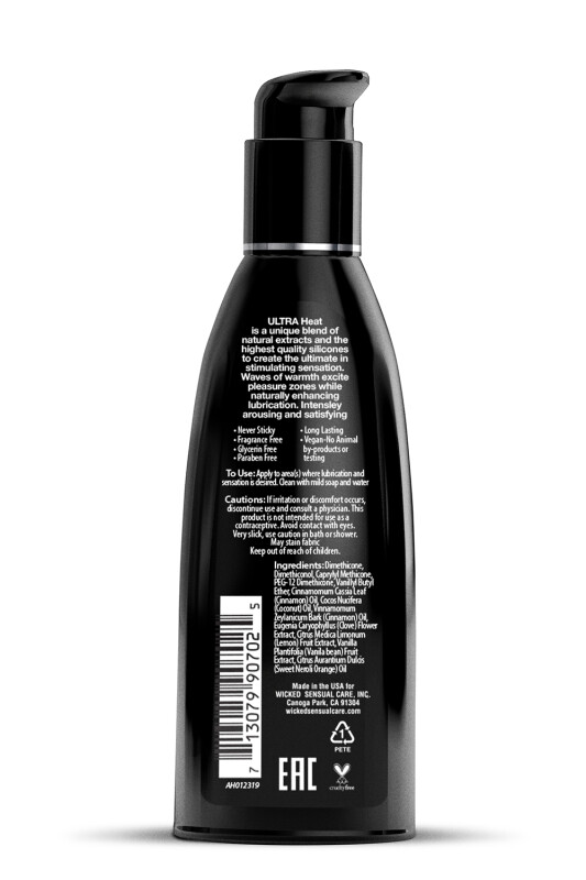 Лубрикант на силіконовій основі Wicked Sensual Care зігріваючий, 60 мл - Изображение 1