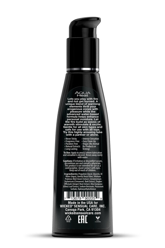 Лубрикант на водній основі Wicked Sensual Care зігріваючий, 120 мл - Изображение 1