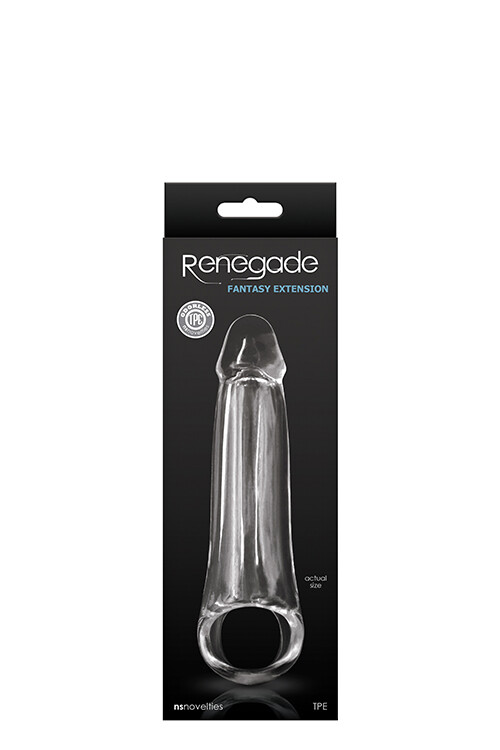 Насадка на член, що подовжує RENEGADE FANTASY EXTENSION, 17 x 4.2 см