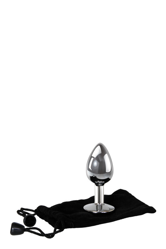 Анальна пробка з каменем A&amp;E Clear Gem Anal Plug Small, 7.1 х 2.7 см - Изображение 5