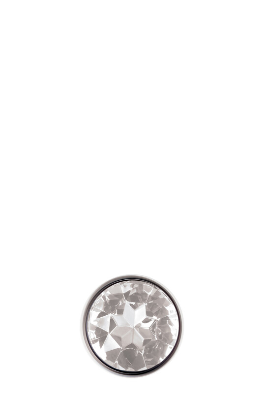 Анальна пробка з каменем A&amp;E Clear Gem Anal Plug Small, 7.1 х 2.7 см - Изображение 2