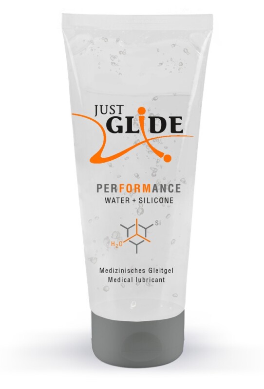 Лубрикант на гібридній основі Just Glide Performance, 200 мл