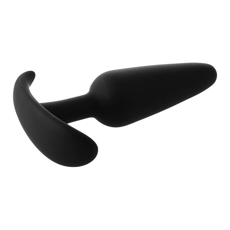 Анальна пробка Dream Toys Fantasstic з обмежувачем, чорна, 8.3 х 2.1 см - Зображення 3